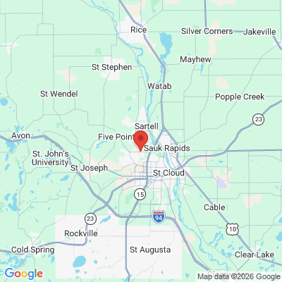 Map to  office in Sartell, MN