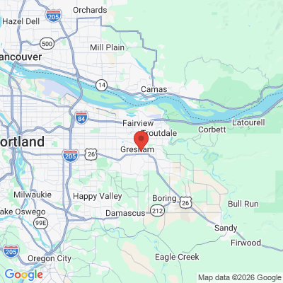 Map to  office in Gresham, OR
