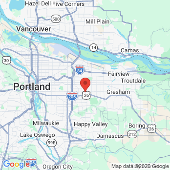 Map to Division Smiles Family Dental office in portland, OR