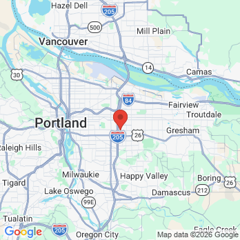 Map to Arbor View Dental  office in Portland, OR