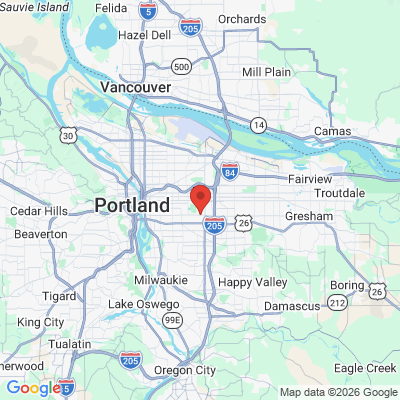 Map to Division Street Dental office in Portland, OR