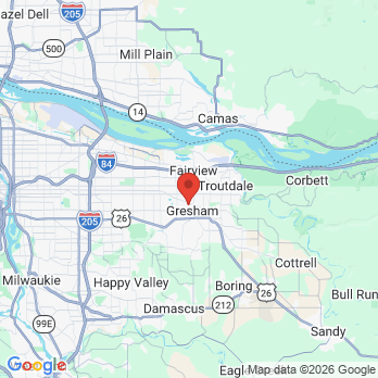 Map to Columbia River Dentistry office in Gresham, OR