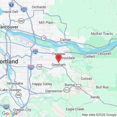 Map to  office in Gresham, OR