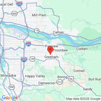 Map to Jiyoung E Lee DMD PC office in Gresham, OR