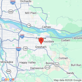 Map to Blue Lake Oral Surgery office in Gresham, OR