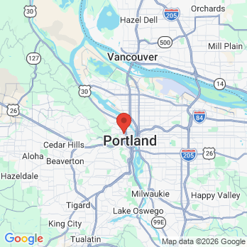 Map to Oregon Dental Associates office in Portland, OR