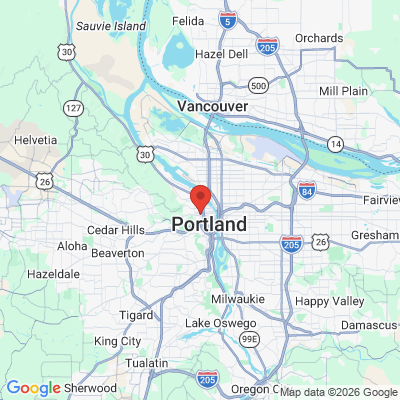 Map to Oregon Dental Associates office in Portland, OR