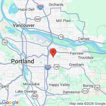 Map to Dr. Gregory Goodlin office in Portland, OR