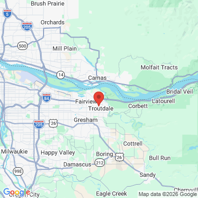 Map to  office in Troutdale, OR