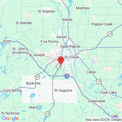 Map to  office in Dr. Stephanie Gruenes Center For Cosmetic Dentistry