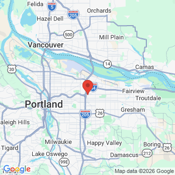 Map to Apex Dental office in portland, OR
