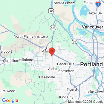 Map to Neighborhood Health Center office in Hillsboro, OR