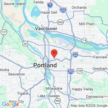 Map to Broadway Dental Care PC office in Portland, OR