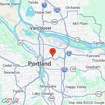 Map to Haven Dental PDX office in Portland, OR