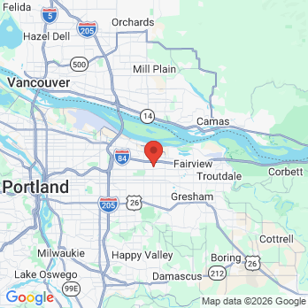 Map to Teamsters Dental  office in Portland, OR