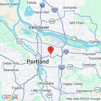 Map to Broadway Dental Care PC office in Portland, OR