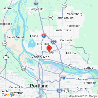 Map to  office in Vancouver, WA