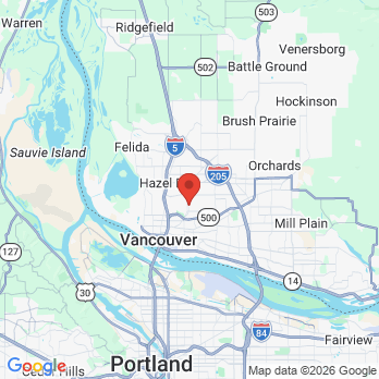 Map to Orchards Dental office in Vancouver, WA