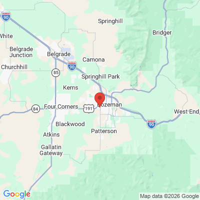 Map to  office in Bozeman, MT