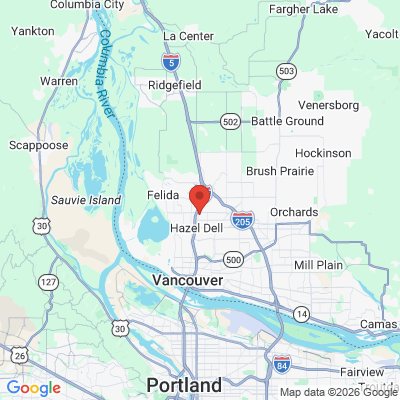 Map to  office in Vancouver, WA