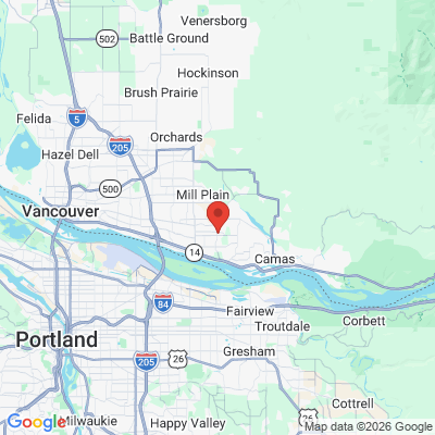 Map to  office in Camas, WA