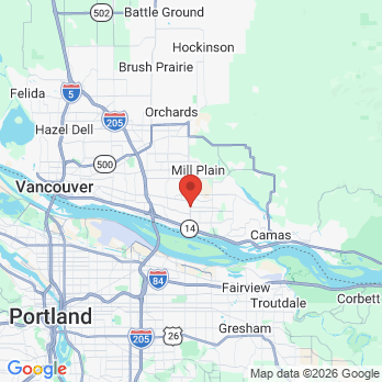 Map to Oasis Dental office in Vancouver, WA