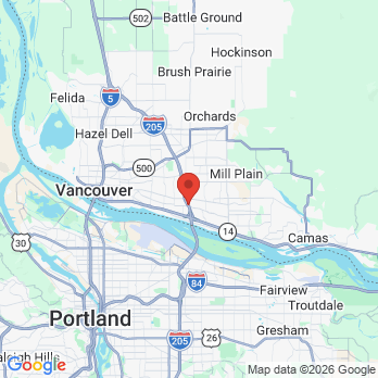 Map to N office in Vancouver, WA