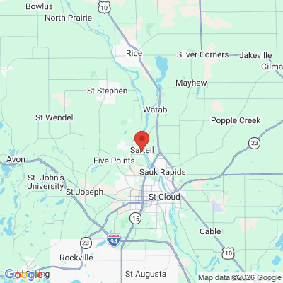 Map to  office in Sartell, MN