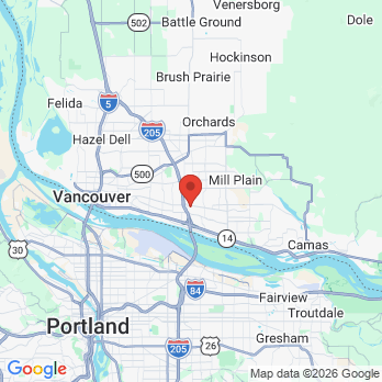Map to Periodontal Concepts office in Vancouver, WA