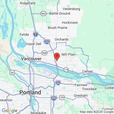 Map to  office in Vancouver, WA