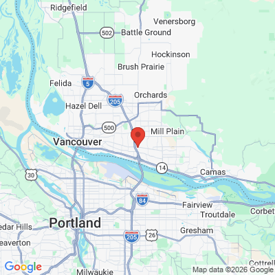 Map to  office in Vancouver, WA