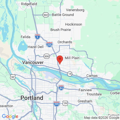 Map to  office in Vancouver, WA