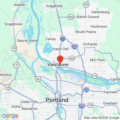 Map to Dentistry On Officers Row office in Vancouver, WA