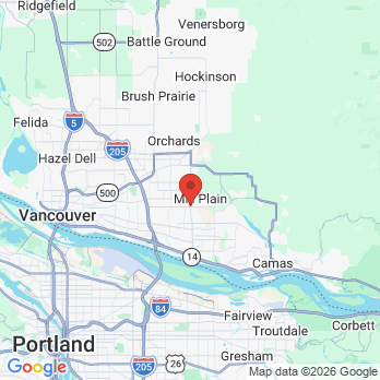 Map to Harmony Family Dentistry office in Vancouver, WA