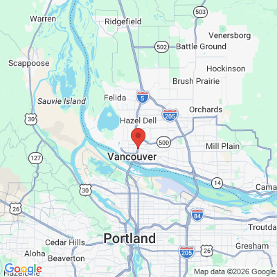 Map to  office in Vancouver, WA