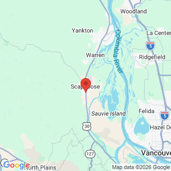 Map to Scappoose office office in Scappoose, OR