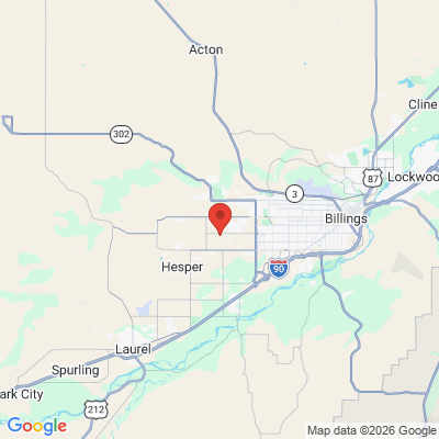 Map to  office in Billings, MT
