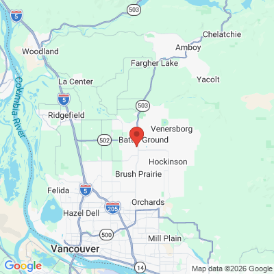 Map to  office in Battle Ground, WA