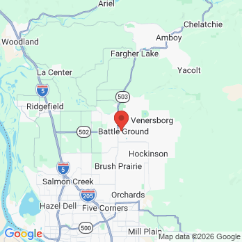 Map to Brad Halleck DDS - Town Dental office in Battle Ground, WA