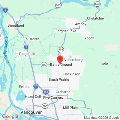 Map to  office in Battle Ground, WA