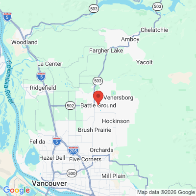 Map to  office in Battle Ground, WA