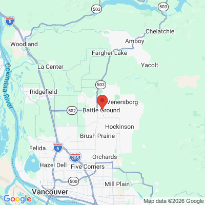Map to  office in Battle Ground, WA