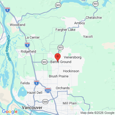 Map to  office in Battle Ground, WA