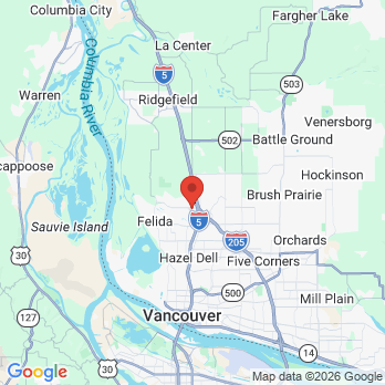 Map to Salmon Creek Complete Dentistry office in Vancouver, WA