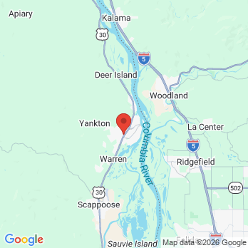 Map to St. Helens Dental Care office in St. Helens, OR