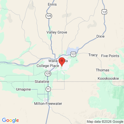 Map to  office in Walla Walla, WA