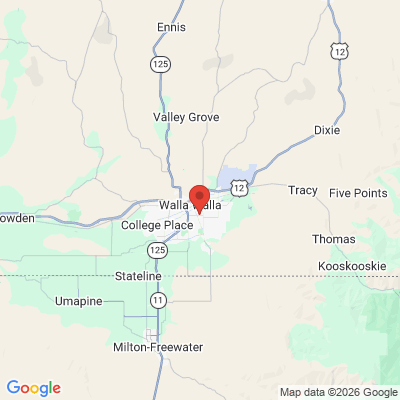 Map to  office in Walla Walla, WA