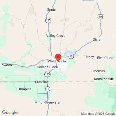 Map to  office in Walla Walla, WA