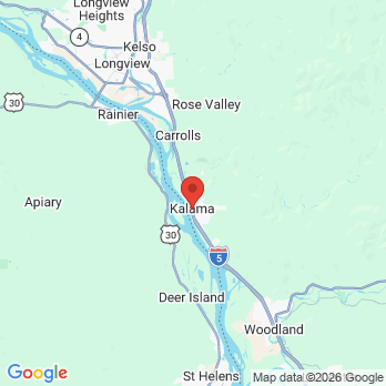 Map to Primary Office office in Kalama, WA