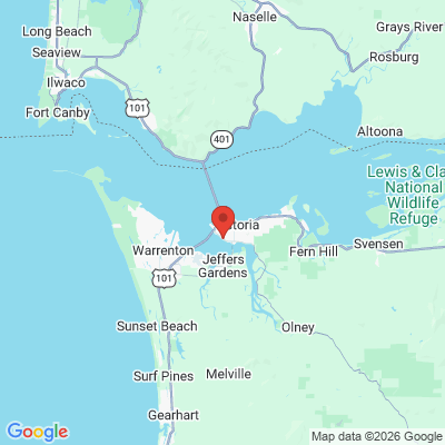 Map to  office in Astoria, OR
